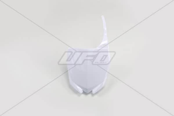 UFO Frontnummerplade YZF250 10-18 /450 10-17 / YZ125/250 2015- Hvid 046