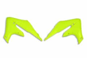 UFO kølerskærme YZF250 19- / YZ450F 18- Fluo Yellow DFLU