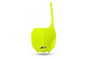 UFO Fornummerplade YZF250 19- / YZ450F 18- Fluo Yellow DFLU