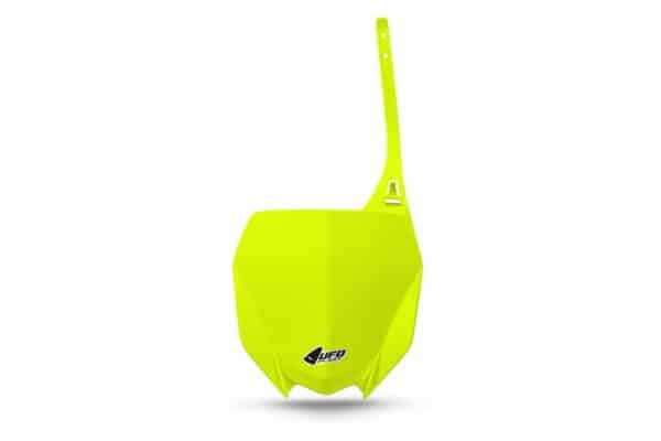 UFO Fornummerplade YZF250 19- / YZ450F 18- Fluo Yellow DFLU