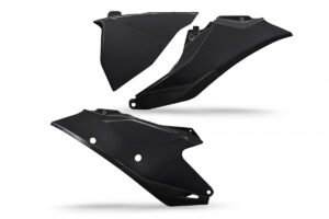 UFO Sidepanel + sidepanel luftfilterkasse venstre GasGas MC125-450 + EC250-350 2021- Sort 001