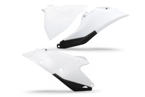 UFO Sidepanel + sidepanel luftfilterkasse venstre GasGas MC125-450 + EC250-350 2021- Hvid 041