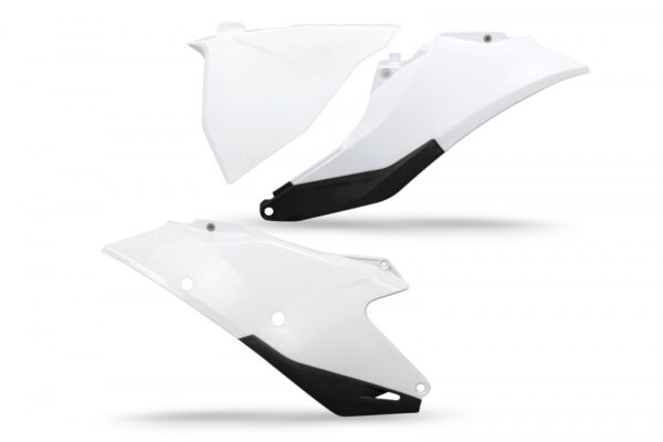 UFO Sidepanel + sidepanel luftfilterkasse venstre GasGas MC125-450 + EC250-350 2021- Hvid 041