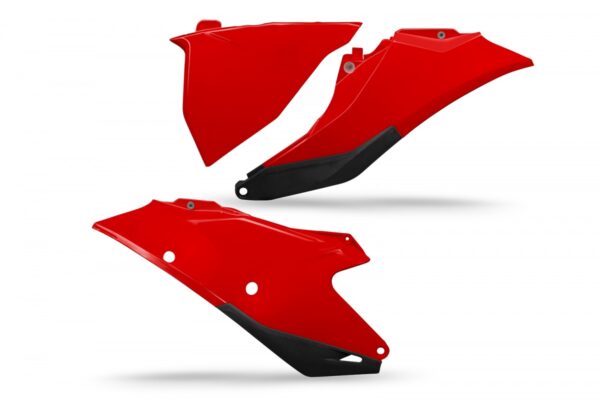UFO Sidepanel + sidepanel luftfilterkasse venstre GasGas MC125-450 + EC250-350 2021- Rød 062