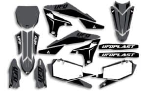 UFO-grafiksæt YZ 250F 2019- /450 2018- Stokes Grey