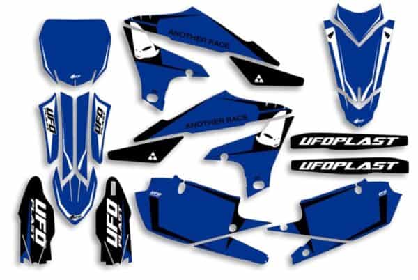 UFO-grafiksæt YZ 250F 2019- /450 2018- Tecna Blue