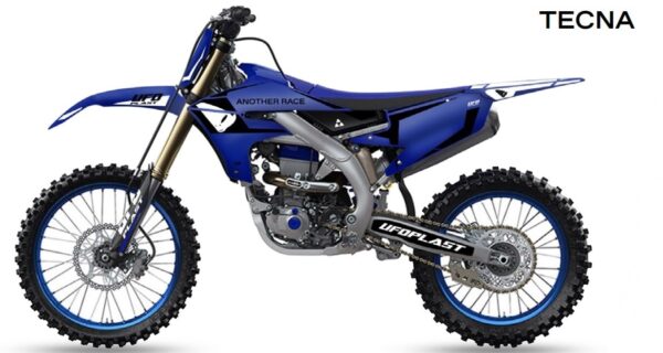 UFO-grafiksæt YZ 250F 2019- /450 2018- Tecna Blue - Image 2