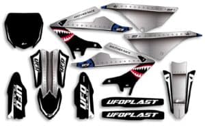 UFO-grafiksæt YZ 125/250 2022 - Thunder Black