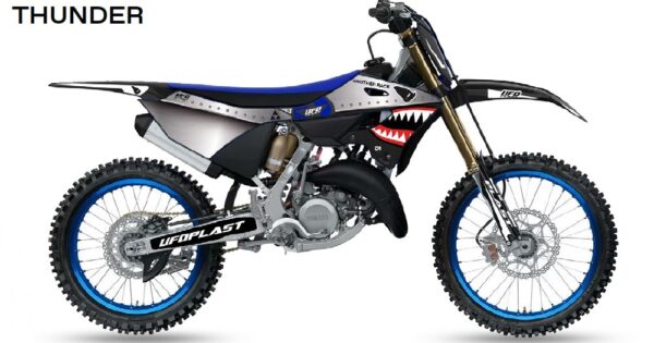 UFO-grafiksæt YZ 125/250 2022 - Thunder Black - Image 2