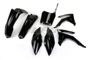 UFO Plastiksæt 5-delt Sort CRF450 13-16 CRF250 14-