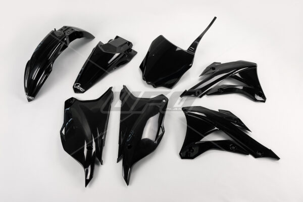UFO Plastiksæt 5-delt Sort KX85 14-