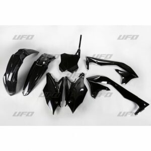UFO Plastiksæt 5-delt Sort KXF450 16-17