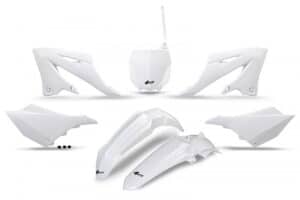 UFO Plastic kit 5-parts White 046 YZ125/250 2022-