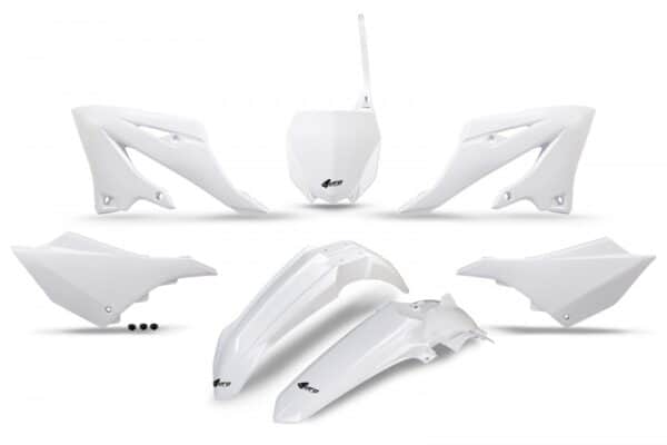 UFO Plastic kit 5-parts White 046 YZ125/250 2022-
