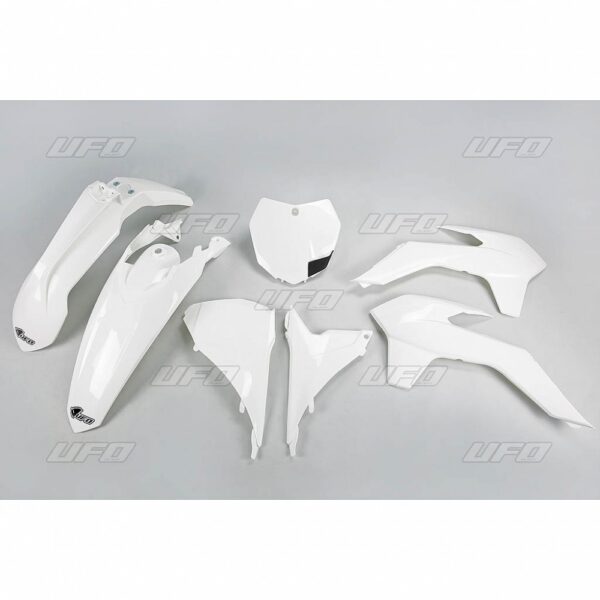 UFO Plastiksæt 5-delt Hvid 047 KTM SX/SXF125-525 13-15