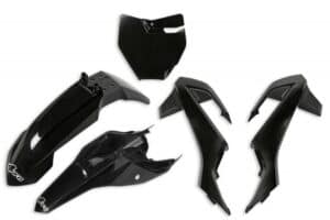 UFO Plastic kit 5-parts KTM SX65 16- Black 001
