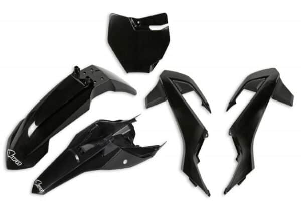 UFO Plastic kit 5-parts KTM SX65 16- Black 001