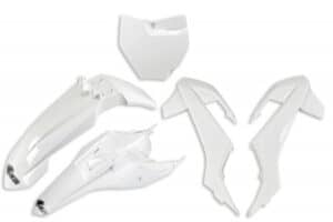 UFO Plastiksæt 5-delt KTM SX65 16- Hvid 047