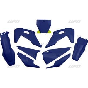 UFO Plastiksæt 5-delt Blå 087 HVA TC/FC 125-450 19-