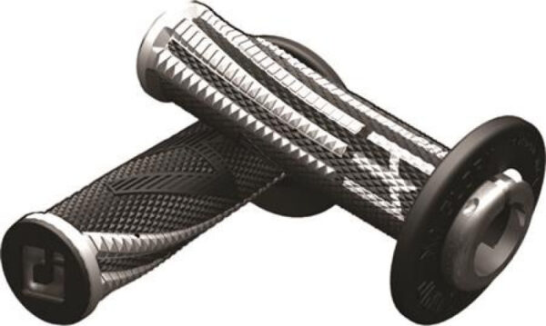 ODI Emig2 Pro V2 Lock-on-greb, 2- og 4-takts - grafit/grå