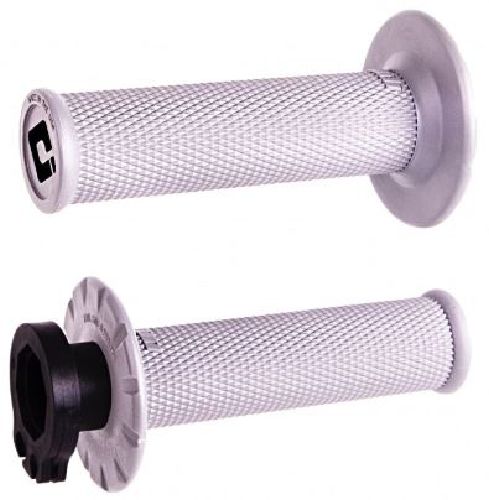 ODI MX V2 Lock-On greb uden vaffel Hvid (Pro soft)