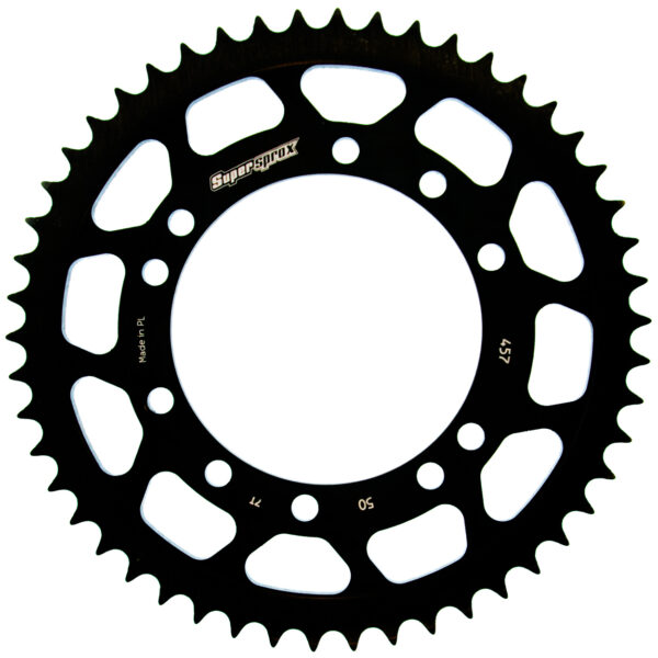 Supersprox stål bagtandhjul KA KX80/85 Sort 50