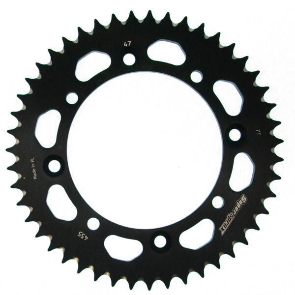 Supersprox Alu Bagtandhjul KA/SU KX65 00-/RM65 03-05 Sort 47