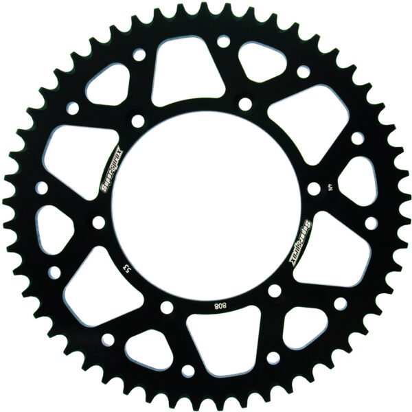 Supersprox Alu Bagtandhjul SU RM125/250/450 Sort 49