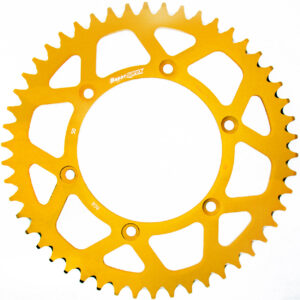 Supersprox bagtandhjul Alu RAL-808:49 Guld