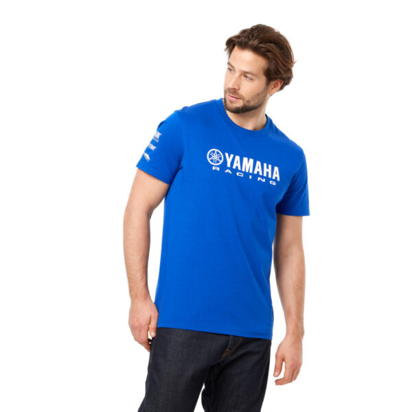 Yamaha Paddock Blue Classic T-Shirt til mænd - Image 3