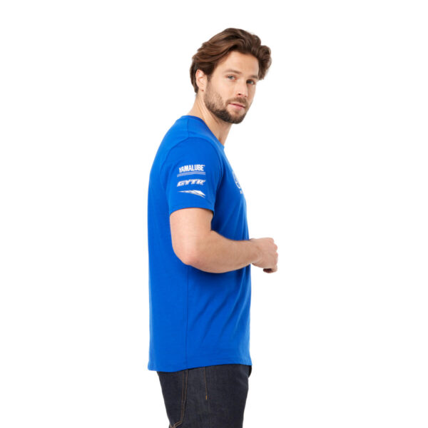 Yamaha Paddock Blue Classic T-Shirt til mænd - Image 4