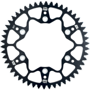Moto-Master bagtandhjul alu sort - YZ65