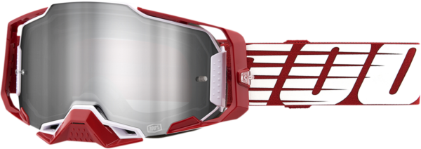 100% ARMEGA Red / MIRROR SILVER