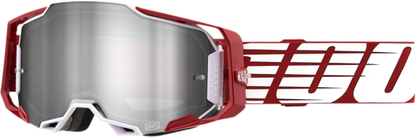 100% ARMEGA Red / MIRROR SILVER - Image 2