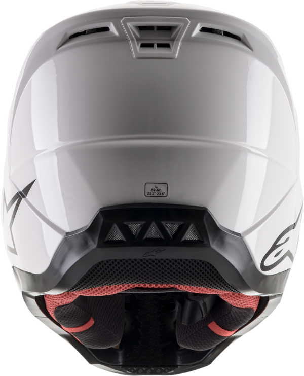 Alpinestars SM5 Hjelm - Solid hvid - Image 5