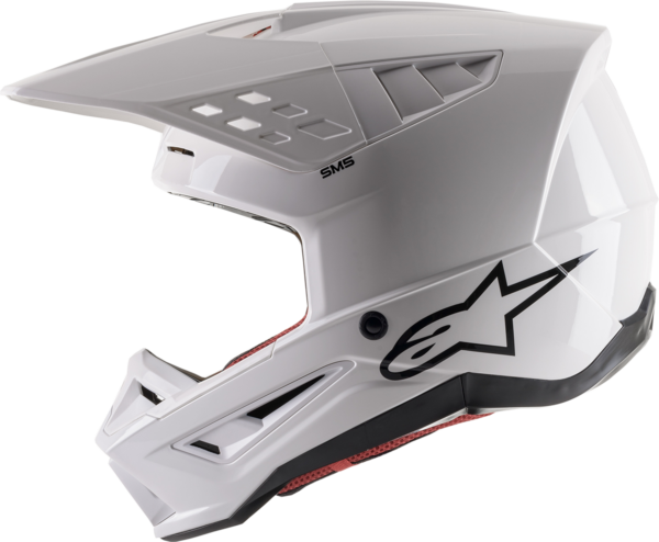 Alpinestars SM5 Hjelm - Solid hvid - Image 6