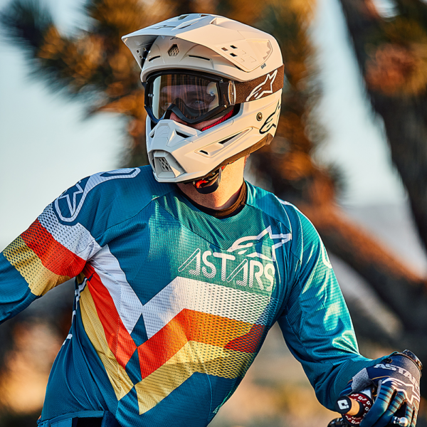 Alpinestars SM5 Hjelm - Solid hvid - Image 7