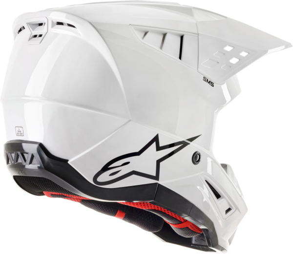 Alpinestars SM5 Hjelm - Solid hvid - Image 9