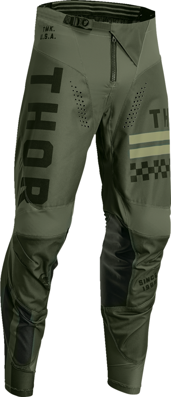 Thor Youth bukser - Pulse combat army/sort - Image 6