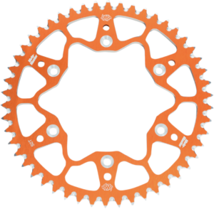 Moto-Master bagtandhjul alu orange - SX85