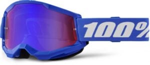 100% Strata 2 Youth BLUE MIRROR / RED/BLUE
