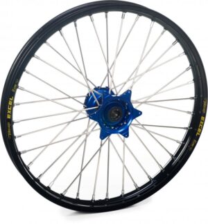 Haan hjul YZF 250/450 14- 19-2,15 BLACK RIM-BLUE HUB