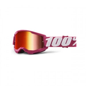100%, STRATA 2 ungdomsbriller Fletcher - spejlrødt glas, KID
