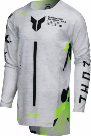 Thor SPORTMODE Riot børnetrøje - Hvid/Acid