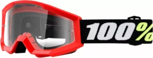100% Strata Mini Briller Rød / Klar