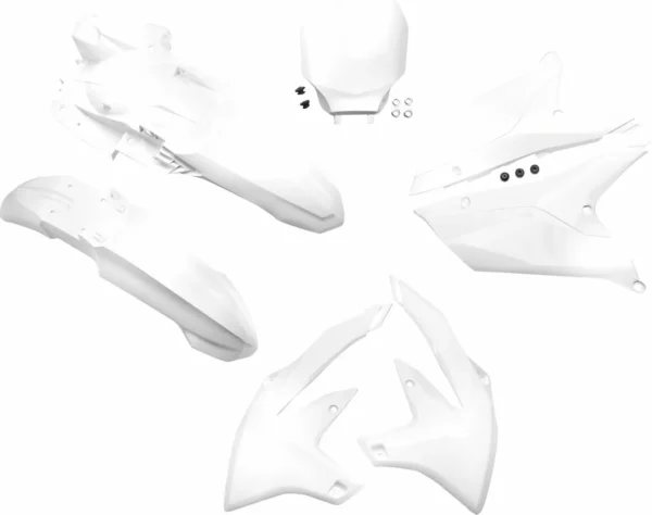 UFO Plastic kit 5-parts White 046 YZ450F 23-