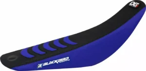 Blackbird Racing Double Grip 3 Sædeovertræk Sort/Blå YZ125/250 2022-...