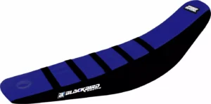 Blackbird Racing Zebra Sædeovertræk Sort/Blå rippet YZ125/250 2022-...
