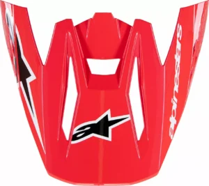 Alpinestars Supertech M5 hjelmskygge - CORP RED