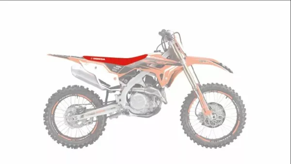 Blackbird Racing Multi-Traction sædebetræk Honda CRF250R/CRF450R 2021-... - Image 2
